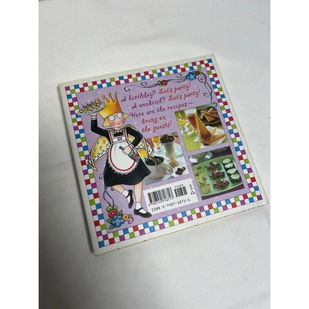 Mary Engelbreit Let's Party Cookbook‎ Hardcover Recipes Illustrations 0740718711